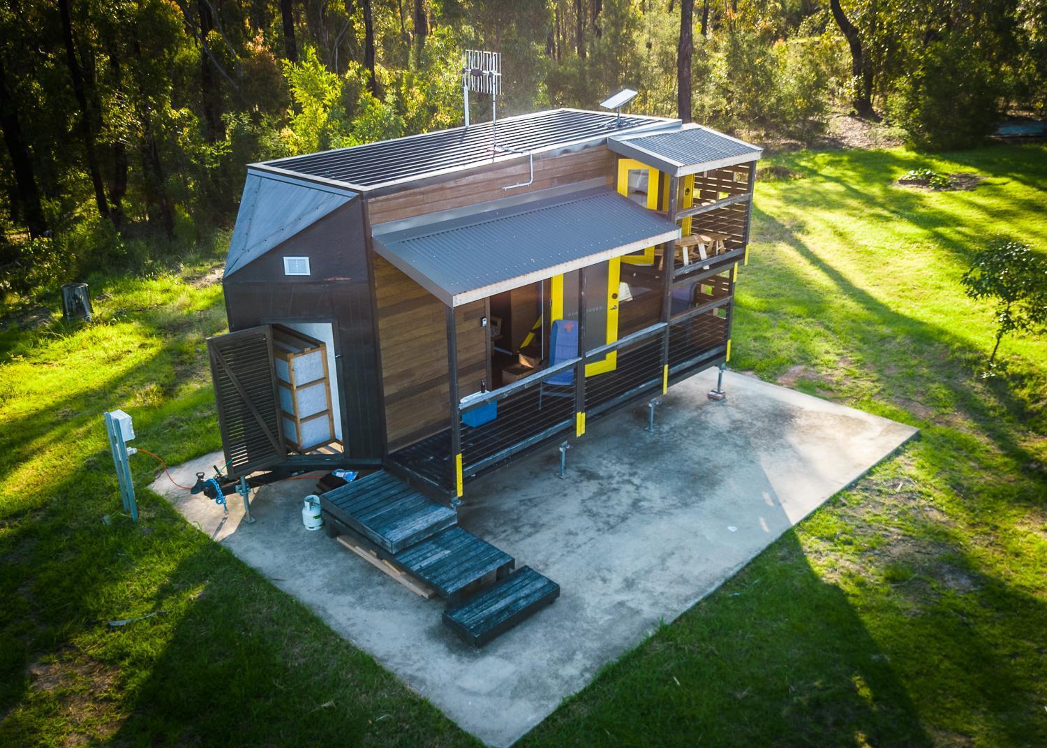 Ocean Breeze Tiny House - Ocean And Lake View 말라쿠타 외부 사진